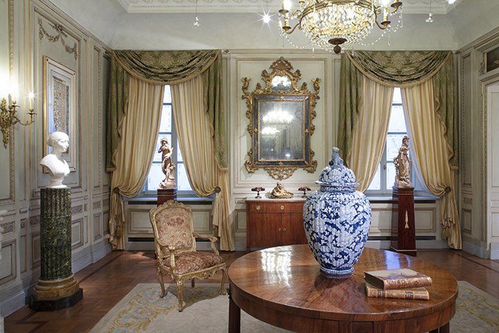 Phidias Antiques gallery interior