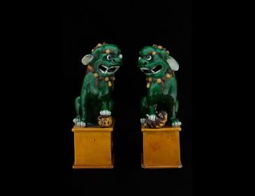 Coppia di cani di Pho
