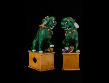 Coppia di cani di Pho