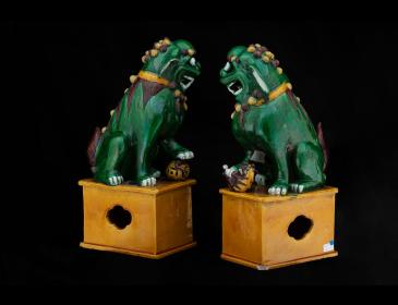 Coppia di cani di Pho
