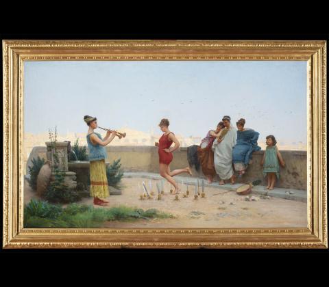Painting by Giovanni Muzzioli