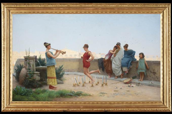 Painting by Giovanni Muzzioli