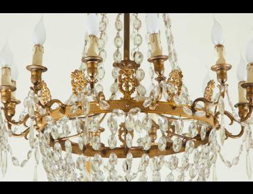 Lampadario Francia inzio 800.