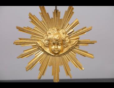 Openwork clock from the Directory era