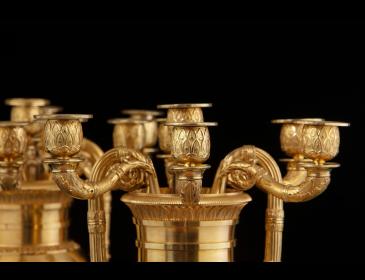 Coppia di candelabri neoclassici