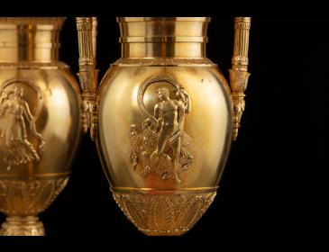 Coppia di candelabri neoclassici