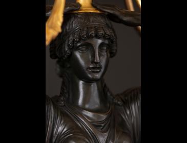 Coppia di candelabri stile Impero