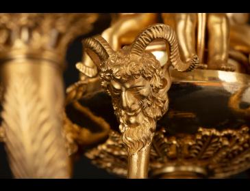 Coppia di candelabri stile Impero