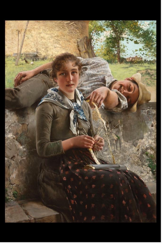 Palazzo Pitti acquired "Stella e Piero" by Vittorio Matteo Corcos