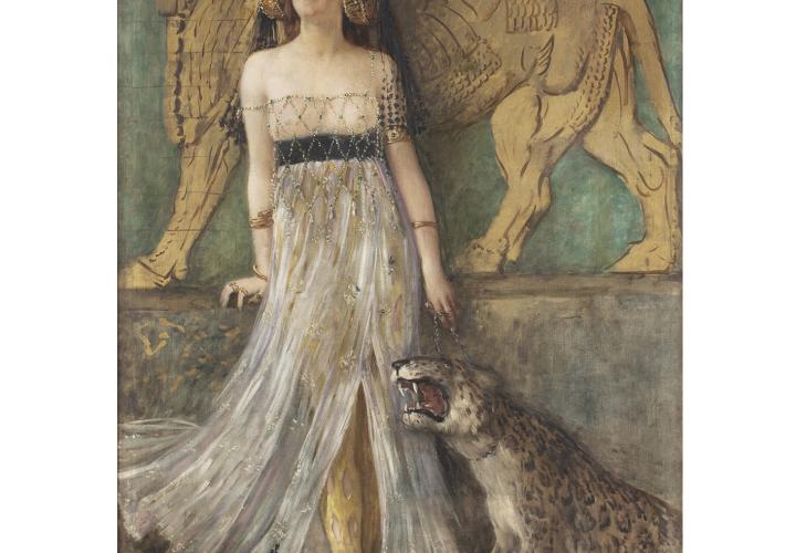 The collections of Turin Royal Museums acquired A Babilonia (Semiramide) by Cesare Saccaggi