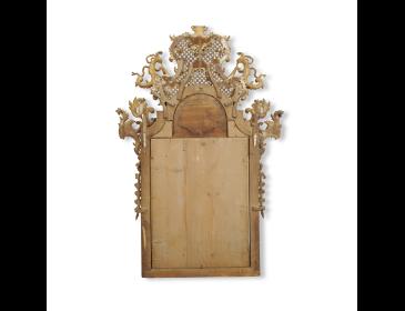 Large Louis XV pier glass, Parma, attributed to Antonio Vernieri