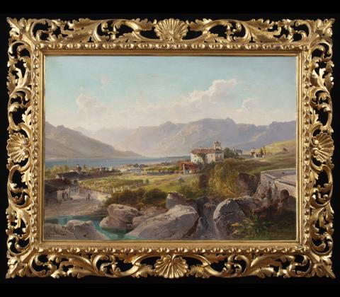 Pair of paintings by Ferdinand Feldhütter (1842-1898) 