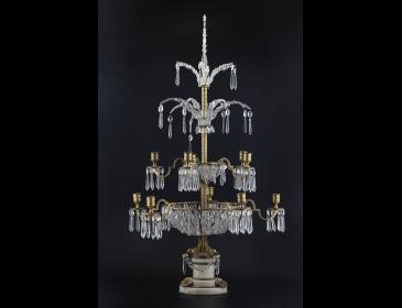 Pair of neoclassical girandoles