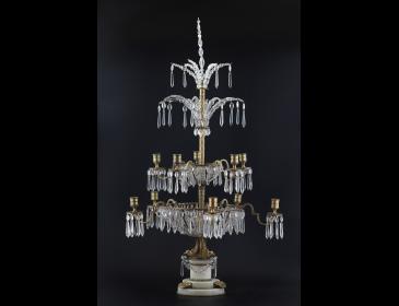 Pair of neoclassical girandoles